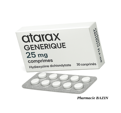 Atarax générique Hydroxyzine